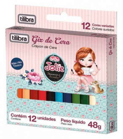 Giz de Cera Fino Jolie